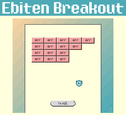 An arcade game created by Elias Daler using Ebiten.